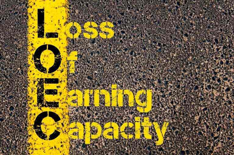 Loss of earning capacity