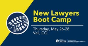 New Lawyers Boot Camp Logo