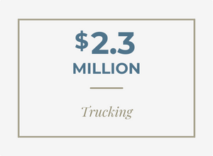 $2.3 Million-Trucking Verdict